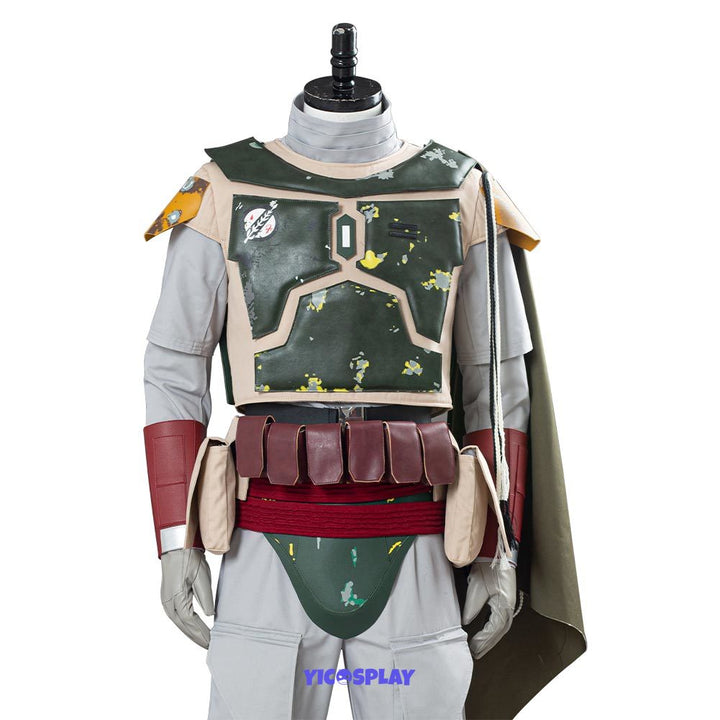 Star Wars Boba Fett Return of The Jedi Cosplay Costume Outfit From Yicosplay