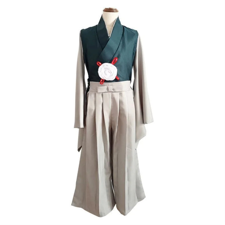 Izuku Midoriya Deku New Year Kimono Cosplay Costume From Yicosplay