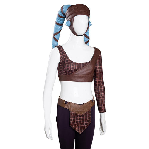 Star Wars Aayla Secura Halloween Carnival Suit Cosplay Costume From Yicosplay