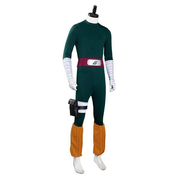 Rock Lee Adult Jumpsuit Cosplay Outfit Halloween Costume From Yicosplay