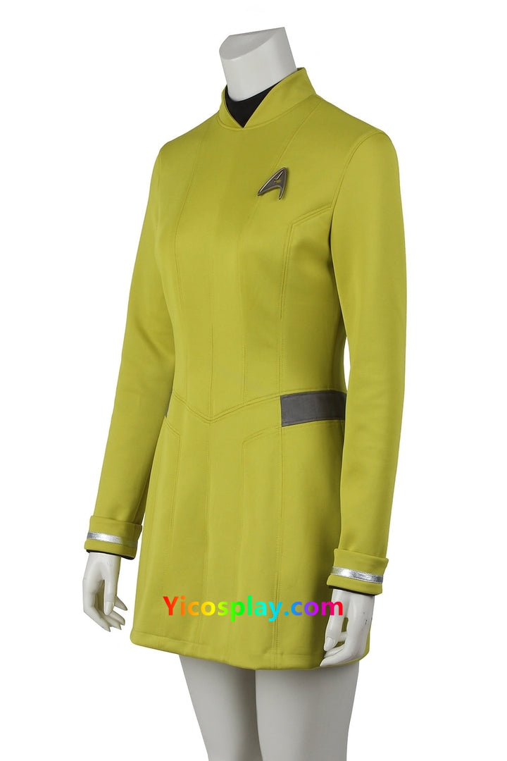 Star Trek Beyond Woman Uhura blue Cosplay Costume Jacket From Yicosplay