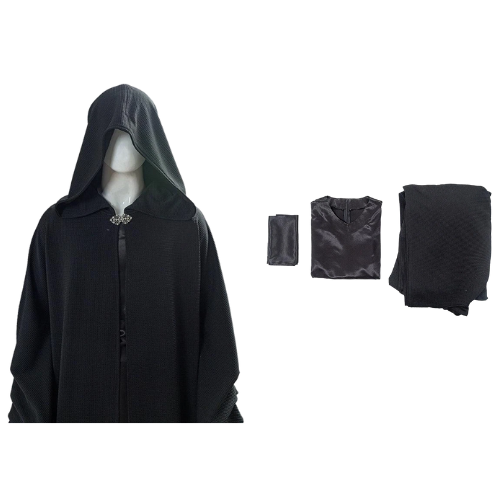 Darth Sidious Sheev Palpatine Black Outfit Cosplay Costume From Yicosplay