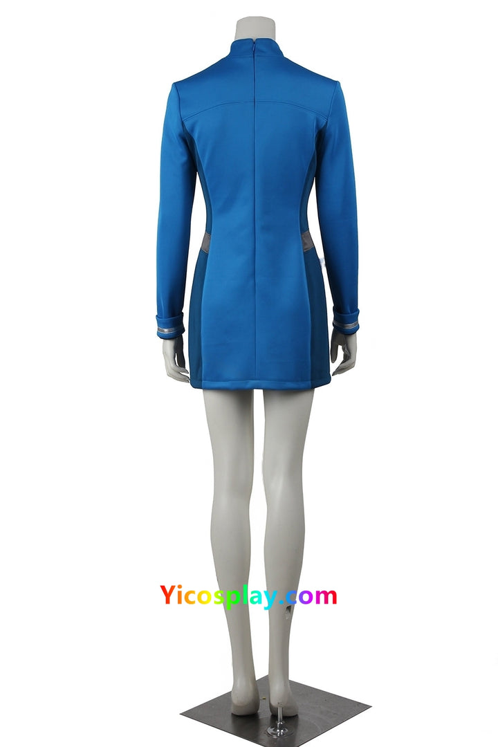 Star Trek Beyond Woman Uhura blue Cosplay Costume Jacket From Yicosplay