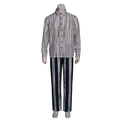 Beetle Musical Striped Suit Halloween Outfit Cosplay Costume From Yicosplay