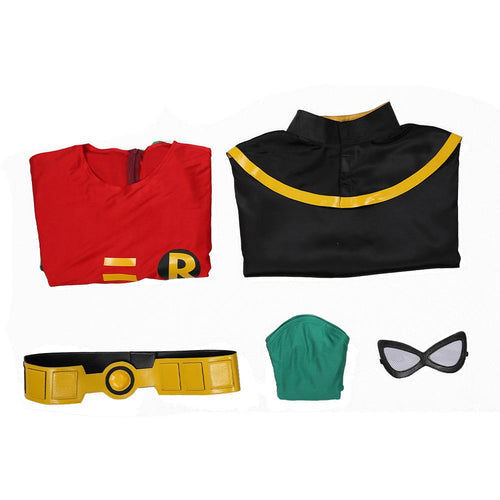 Teen Titans Robin Jumpsuit Outfits Halloween Costume Cosplay Costume From Yicosplay