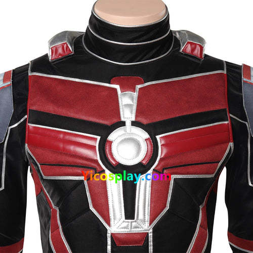 Ant-Man and the Wasp: Quantumania-Ant-Man Cosplay Costume Top Pants Gloves Halloween Carnival Disguise Suit From Yicosplay