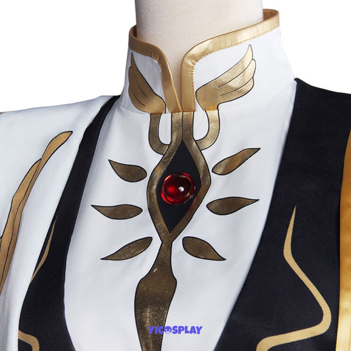 Lelouch White Outfit Code Geass Cosplay Costumes From Yicosplay