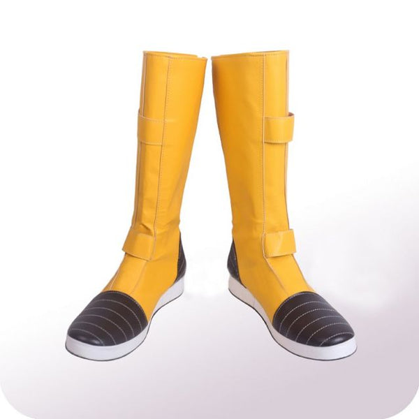 Dragon Ball Super Trunks Yellow Black Shoes Cosplay Boots From Yicosplay