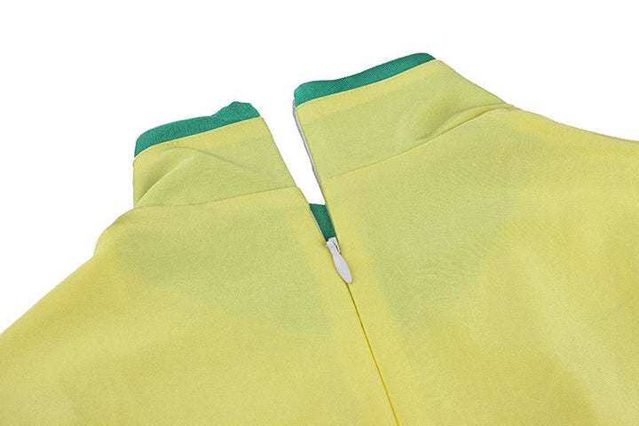 X Men Rogue Green And Yellow Halloween Outfit Cosplay Costume From Yicosplay