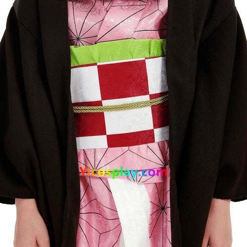 Kamado Nezuko Kids Kimono Cosplay Costume From Yicosplay