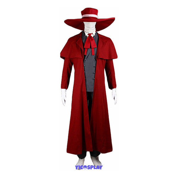 Alucard Hellsing Cosplay Costume Anime Halloween Outfit From Yicosplay