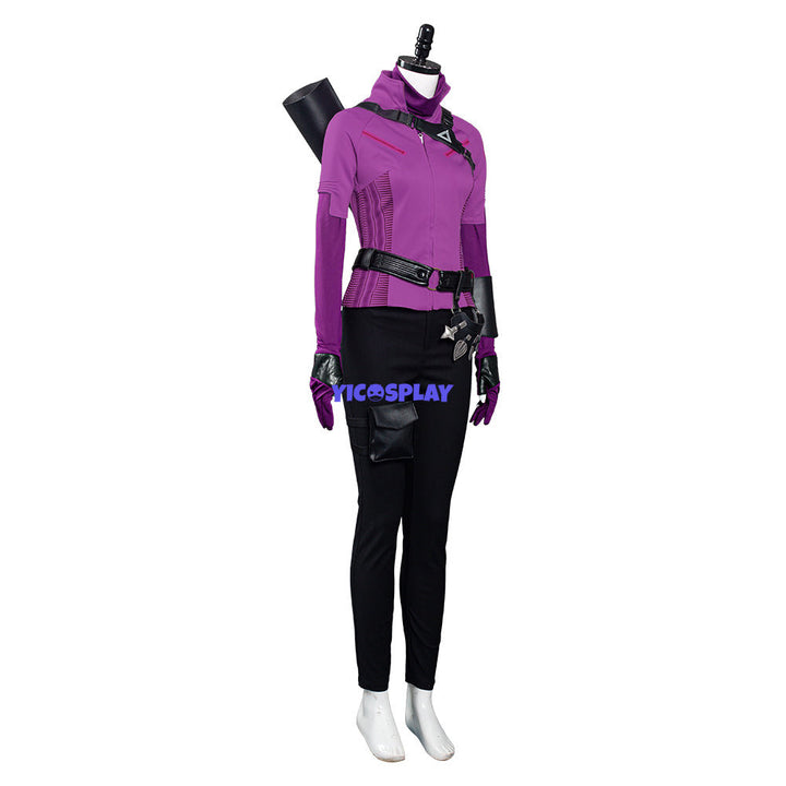 Kate Bishop Hawkeye Costume halloween Suit Cosplay Outfit From Yicosplay