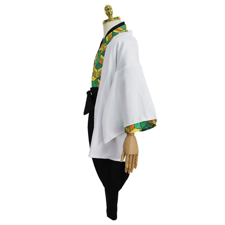 Demon Slayer Sabito Adult Halloween Kimono Cosplay Costume From Yicosplay