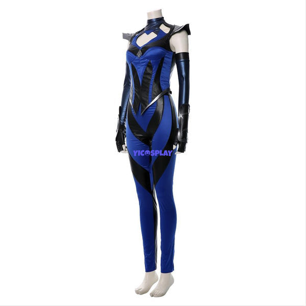 Mortal Kombat 11 Kitana Outfit Halloween Suit Cospaly Costume From Yicosplay