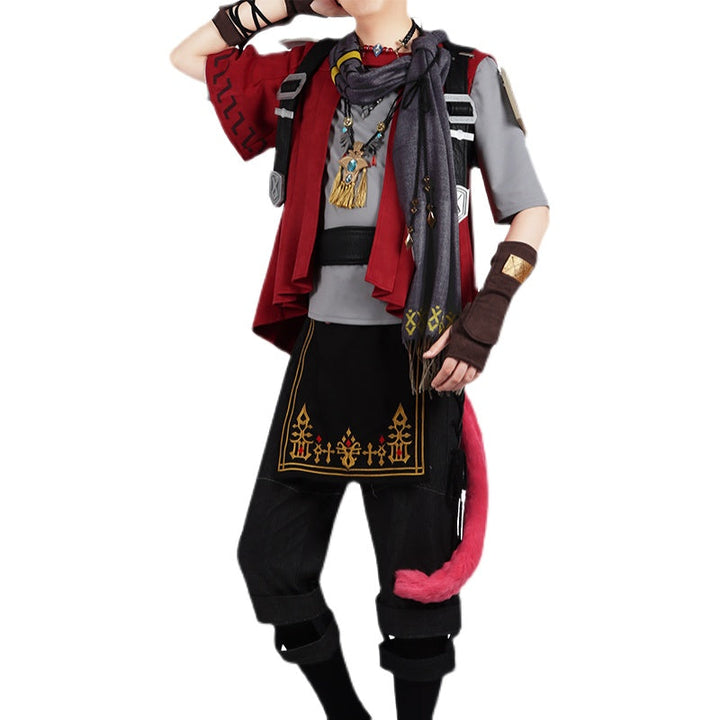 Final Fantasy XIV FF14 G‘raha Tia Cosplay Costume From Yicosplay