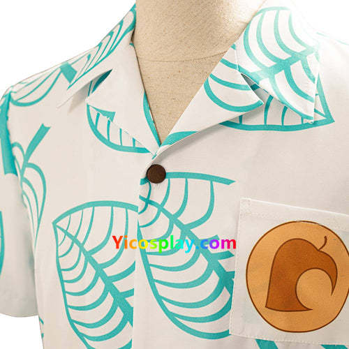 Animal Crossing Tom Nook Shirt Cosplay Costume From Yicosplay