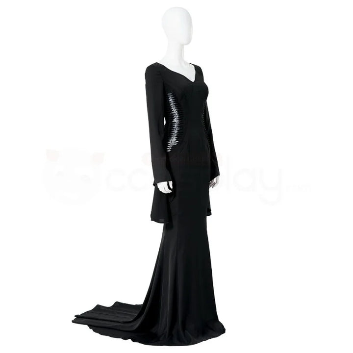 Morticia Addams Black Dress The Addams Family Cosplay Costumes From Yicosplay