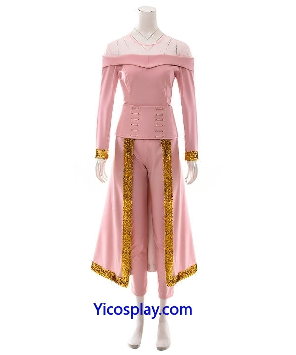 Audrey Pink Dress Cosplay Costumes From Yicosplay