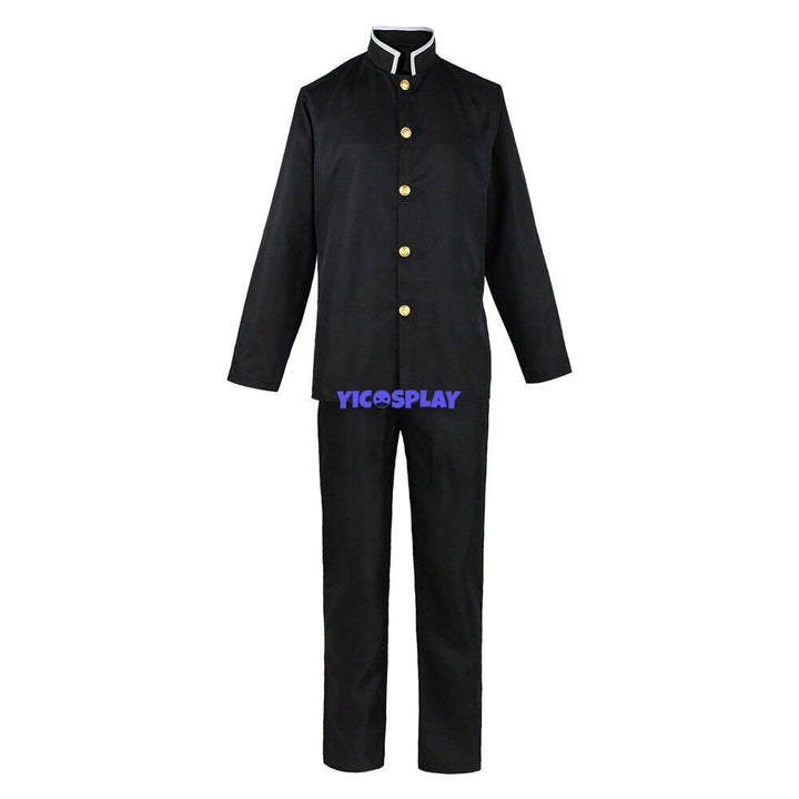 Genya Shinazugawa Demon Slayer Cosplay Costume Halloween Suit From Yicosplay