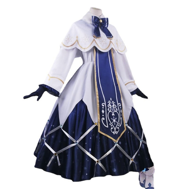 Snow Miku Cosplay Costume Blue Dress From Yicosplay