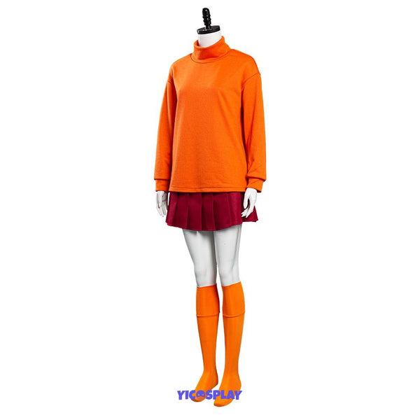 Velma Costume Adult Scooby-Doo Velma Dinkley Costume From Yicosplay