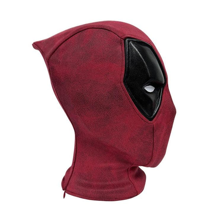 Deadpool Wade Wilson Suede Helmet Head Hood From Yicosplay