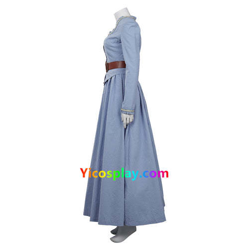 Westworld Dolores Abernathy Blue Vintage Dress Cosplay Costume From Yicosplay