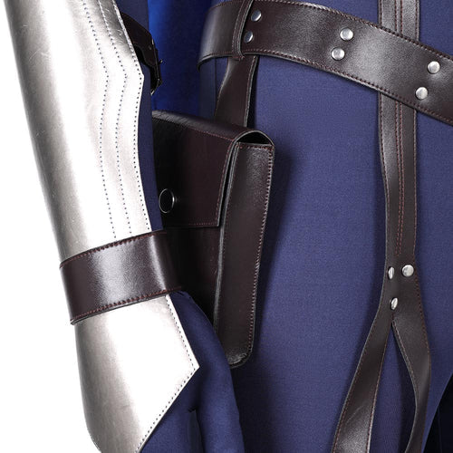 Ff7 Rebirth Cloud Strife Combat Cosplay Costume From Yicosplay