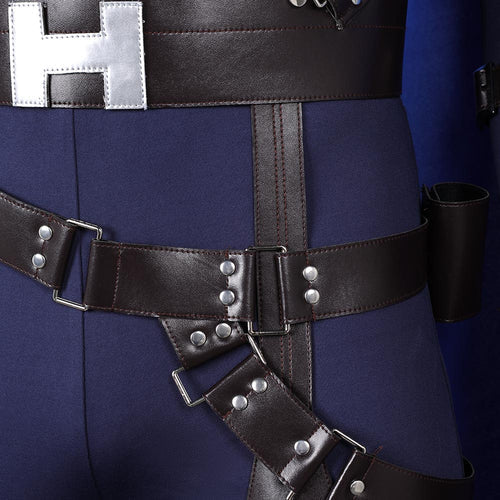 Ff7 Rebirth Cloud Strife Combat Cosplay Costume From Yicosplay