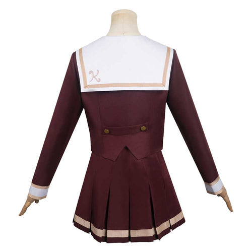 Kumiko Oumae Brown Cosplay Dress From Yicosplay