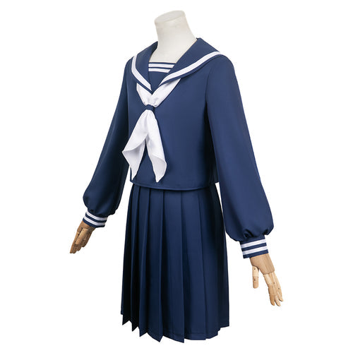 Mayu Kuroe Blue Dress Cosplay Costume From Yicosplay