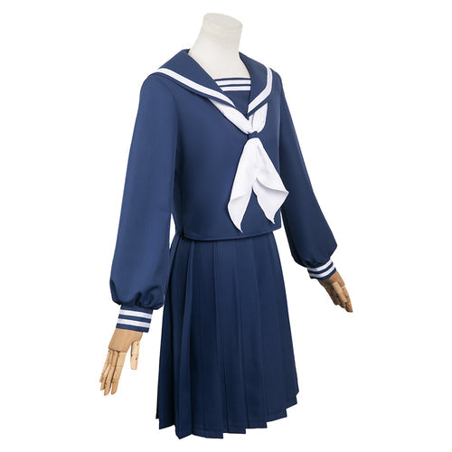 Mayu Kuroe Blue Dress Cosplay Costume From Yicosplay