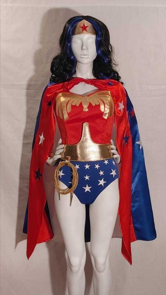 1980s Wonder Woman Cosplay Costume
