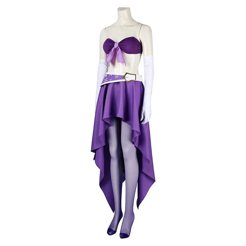 Nico Robin 15th Anniversary Purple Cosplay Dress From Yicosplay