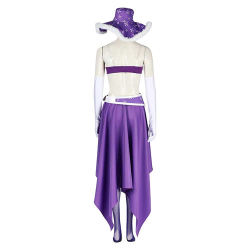 Nico Robin 15th Anniversary Purple Cosplay Dress From Yicosplay