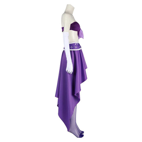 Nico Robin 15th Anniversary Purple Cosplay Dress From Yicosplay