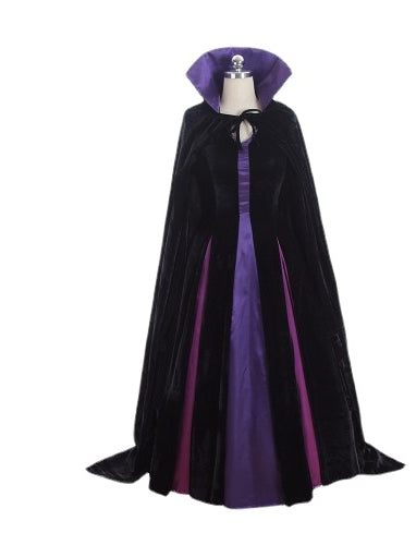 Sleeping Beauty Maleficent Woman Costume Maleficent Purple Cosplay Dress From Yicosplay
