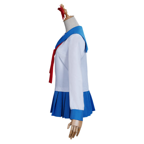 Poputepipikku Pop Team Epic Popuko Pipimi Blue Uniform Skirt Outfits Halloween Suit Cosplay Costume From Yicosplay