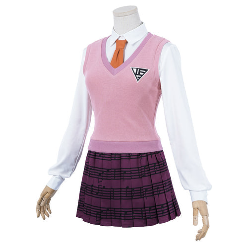 Danganronpa 3 Akamatsu Kaede Uniform Skirt Outfits Halloween Suit Cosplay Costume From Yicosplay