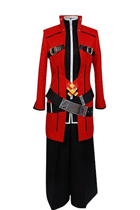 BlazBlue Calamity Trigger Ragna The Bloodedge Suit Uniform Cosplay Costume From Yicosplay