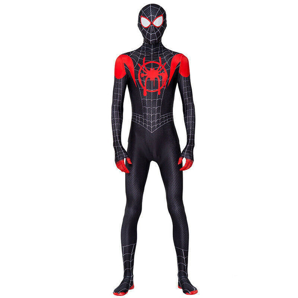 Adult Spider Man Miles Morales Into The Spider Verse Cosplay Suit From Yicosplay