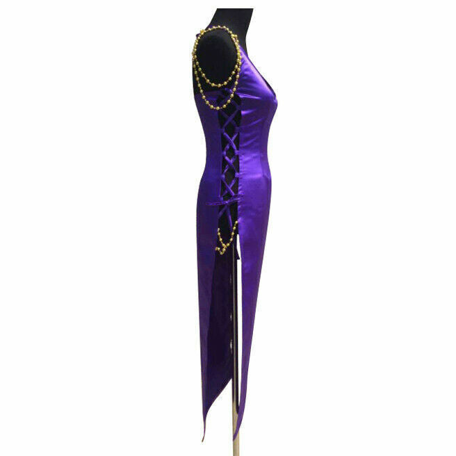 Nami Zou One Piece Purple Dress Cosplay Costume From Yicosplay