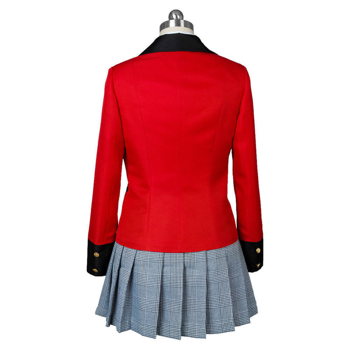 Kakegurui Compulsive Gambler Yumeko Jabami Hyakkaou Cosplay Costume From Yicosplay