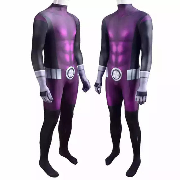 Adult Teen Titans Beast Boy Cosplay Costume Suit From Teen Titans