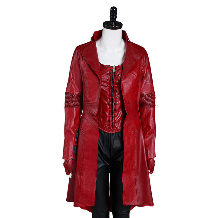 Captain America: Civil War Scarlet Witch Wanda Outfit Cosplay Costume From Yicosplay