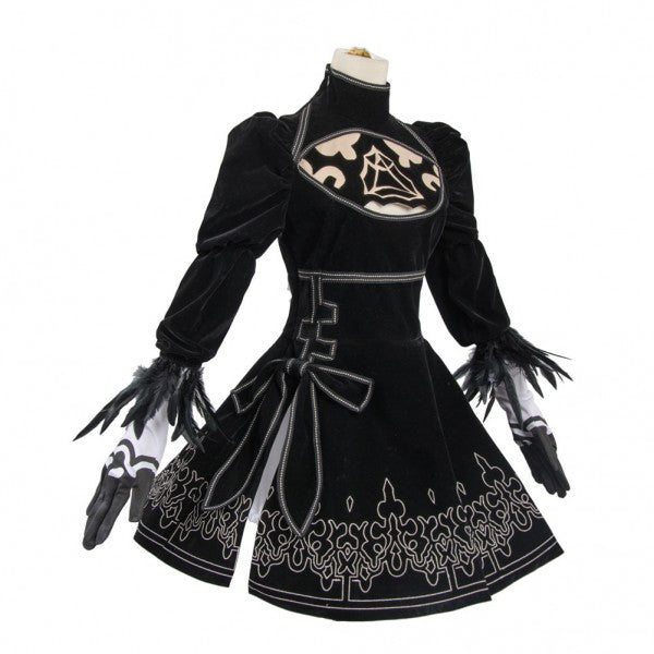Nier Automata 2b Black Dress Cosplay Costumes From Yicosplay