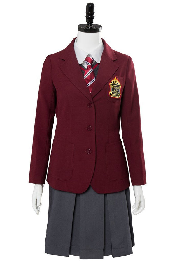 A Series of Unfortunate Events Violet Baudelaire School Uniform Cosplay Costume From Yicosplay
