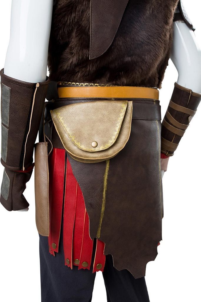 Kratos Nordic Spartan Battle Suit Outfit Halloween Carnival Cosplay Costume From Yicosplay