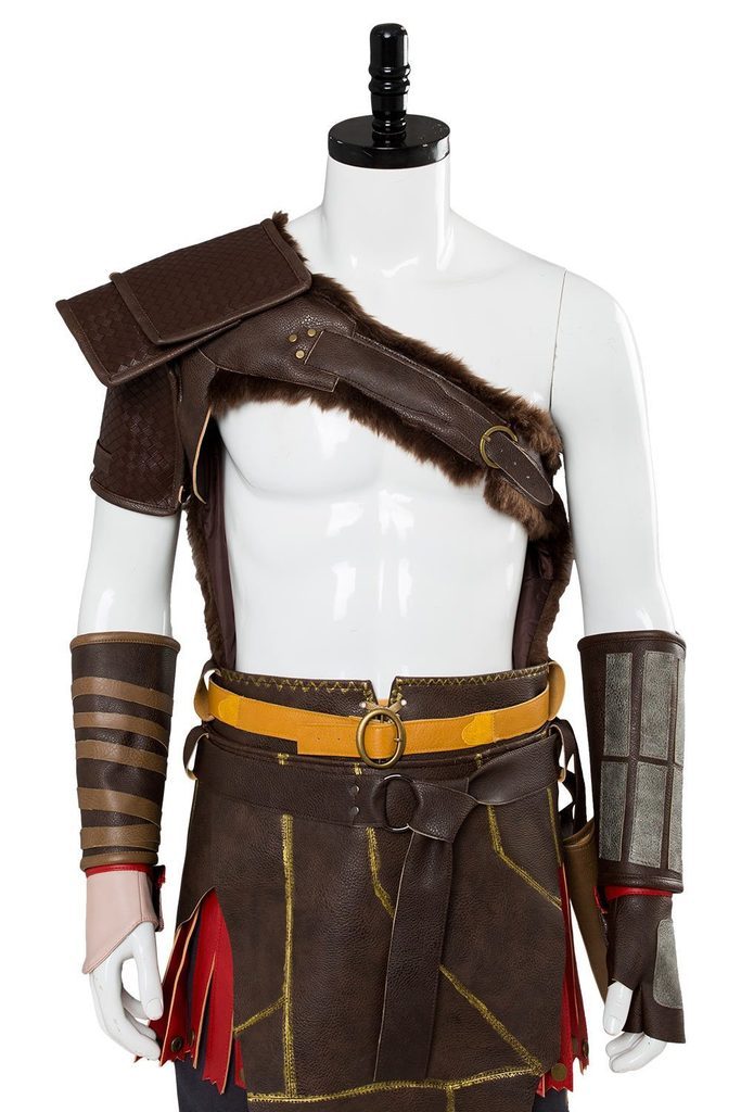 Kratos Nordic Spartan Battle Suit Outfit Halloween Carnival Cosplay Costume From Yicosplay