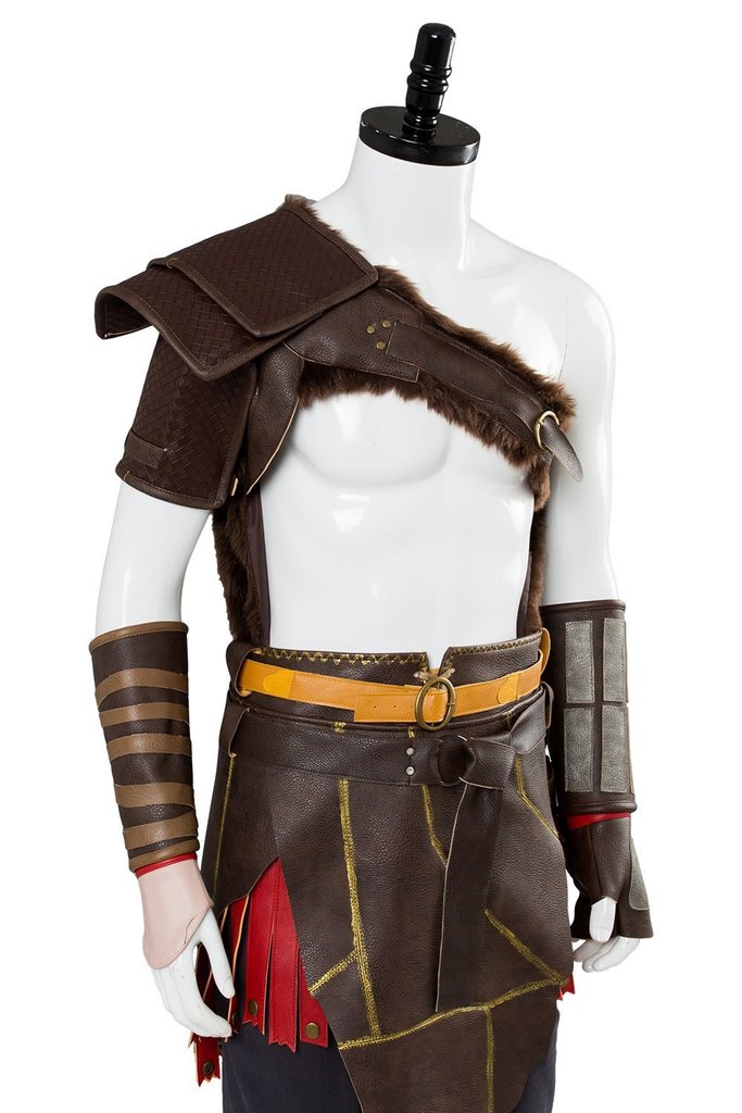 Kratos Nordic Spartan Battle Suit Outfit Halloween Carnival Cosplay Costume From Yicosplay